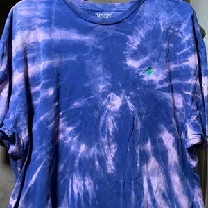 BLEACH DYE RALPH LAUREN POLO T SHIRT 1 OF 1